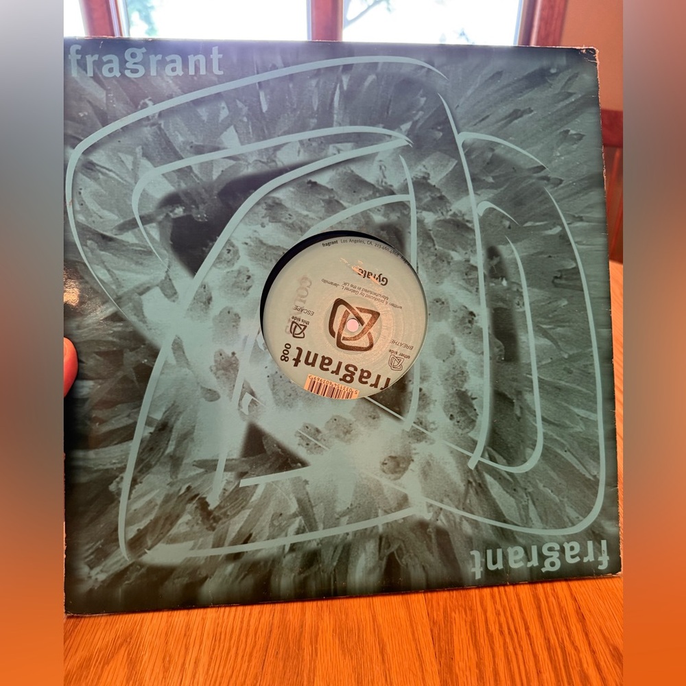 Fragrant Vinyl Record with Abstract Cover